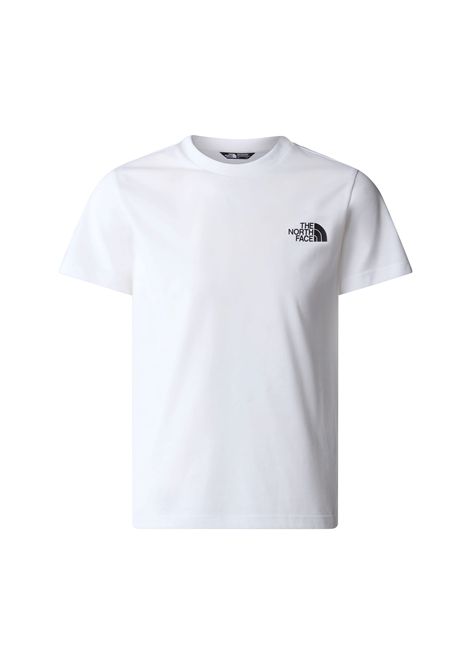 The North Face Simple Dome Tee White Junior THE NORTH FACE | T-shirt | NF0A87T4-FN4